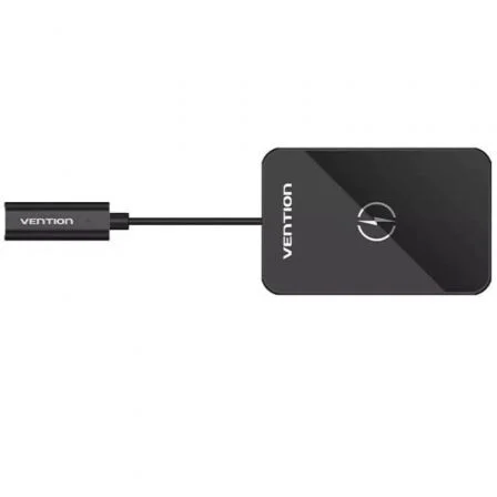 Vention FGBBAG Cargador Inalámbrico 15W USB-C Negro